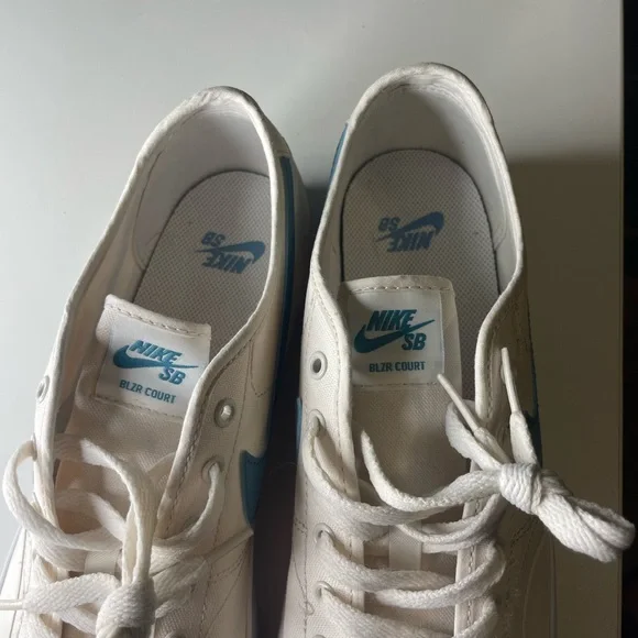 NikeBlazer Court SB 'Phantom Cerulean'. Men's size 11.5 Sneakers